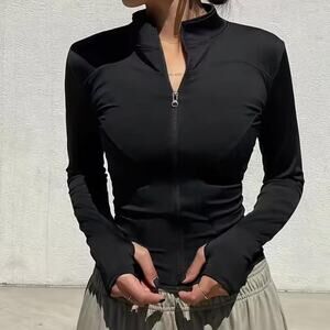 Black lululemon style define jacket